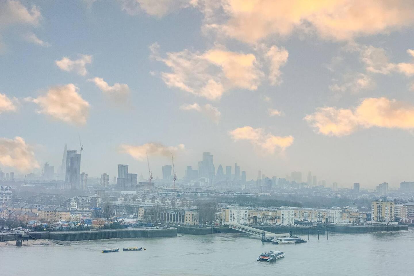 London Canary Wharf Riverside Penthouse Apartment Buitenkant foto