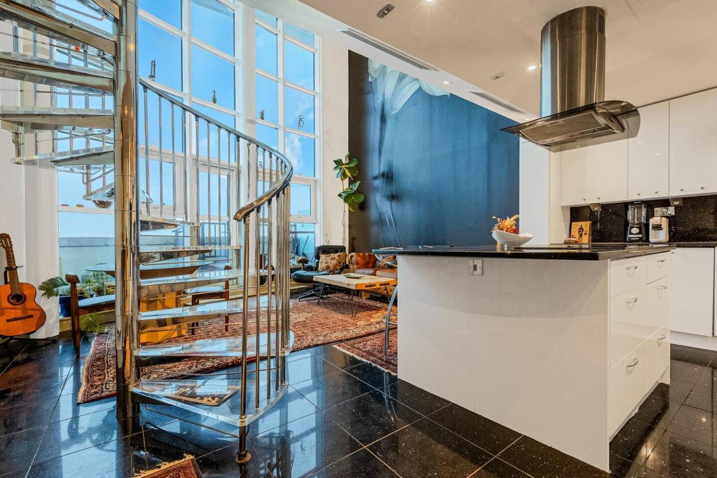London Canary Wharf Riverside Penthouse Apartment Buitenkant foto
