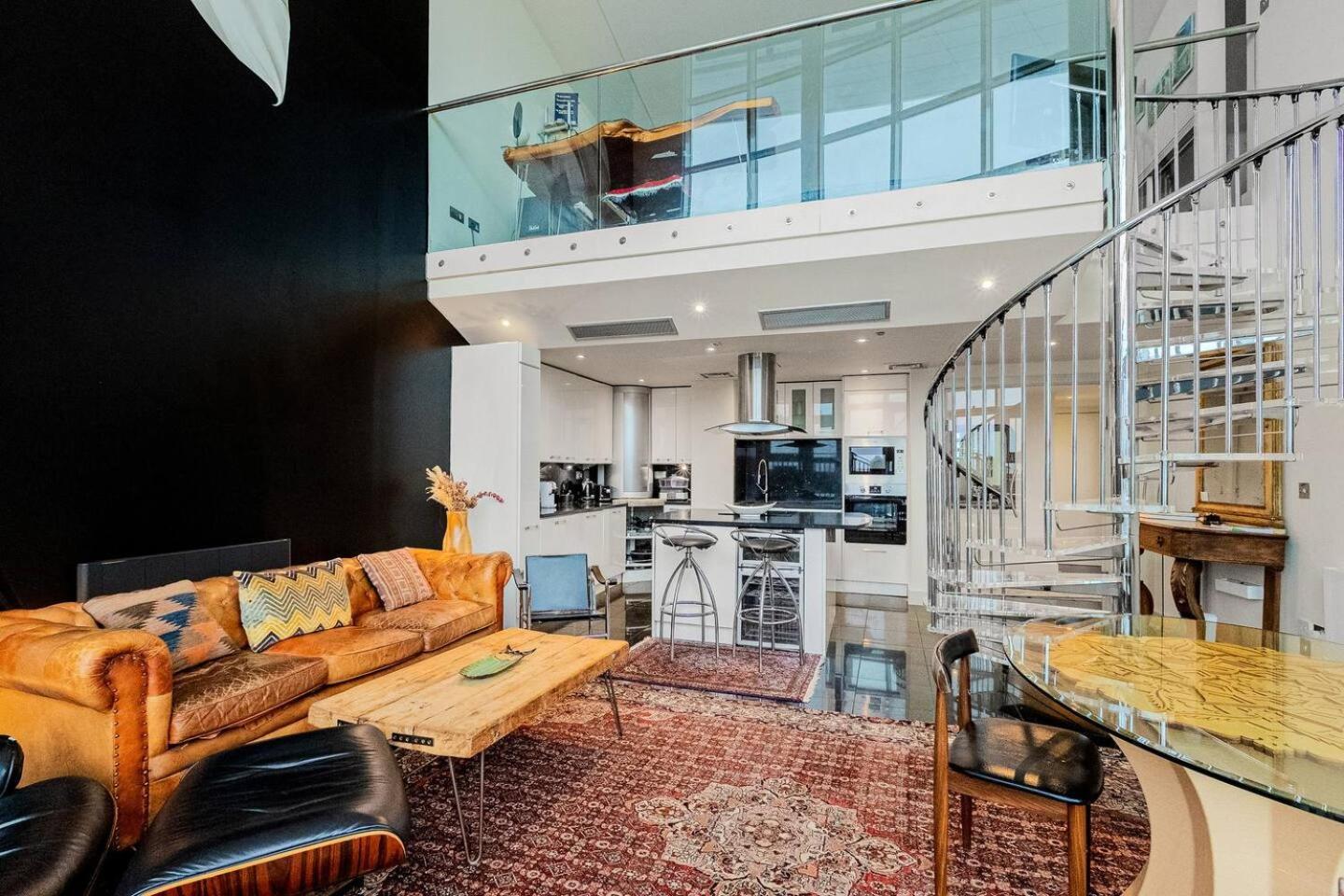 London Canary Wharf Riverside Penthouse Apartment Buitenkant foto