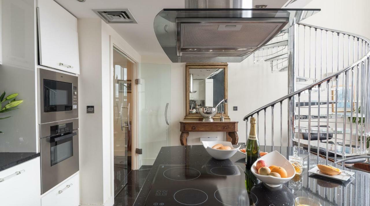 London Canary Wharf Riverside Penthouse Apartment Buitenkant foto