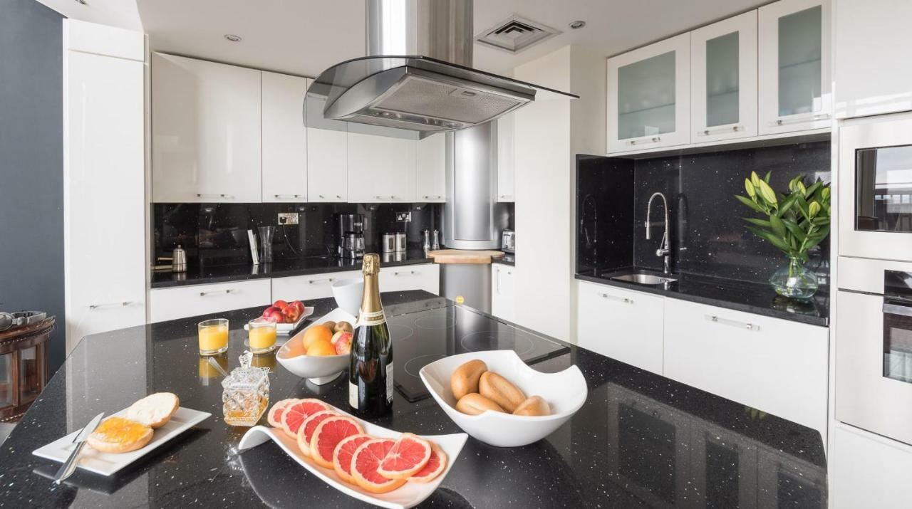 London Canary Wharf Riverside Penthouse Apartment Buitenkant foto