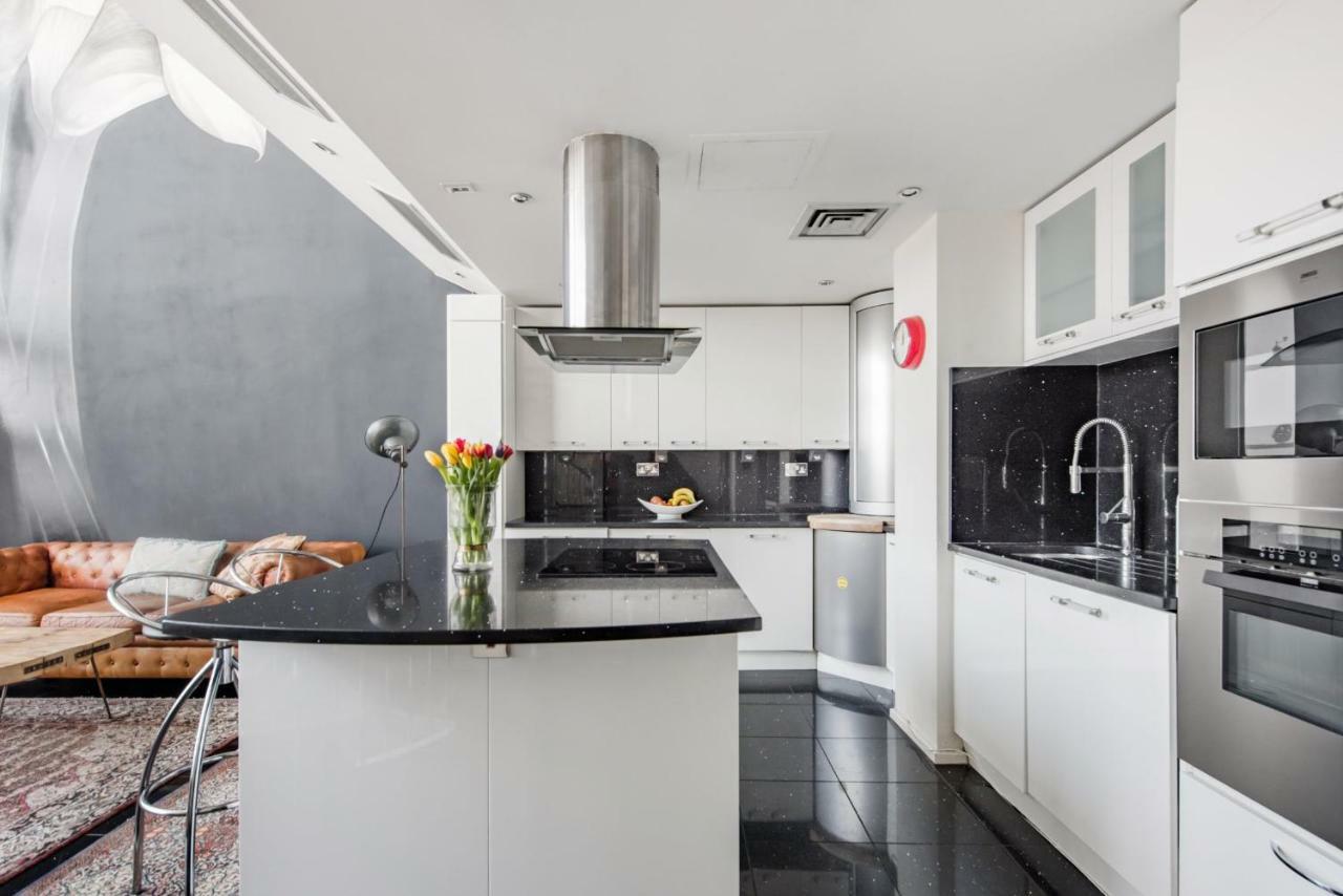 London Canary Wharf Riverside Penthouse Apartment Buitenkant foto